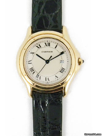 Cartier C artier 18k yellow gold Cougar