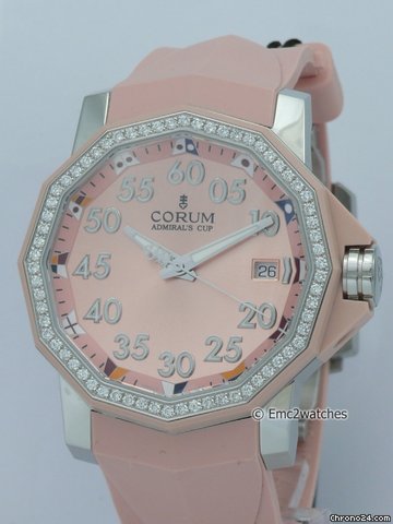 Corum Ladies Admiral's Cup Competition 40 diamond ~NEW~