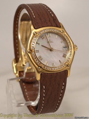 replica Ebel SPORT LADIES PERLMUT/BRILLANTEN WATCHES 1 