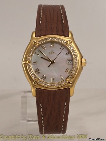 Ebel SPORT LADIES PERLMUT/BRILLANTEN