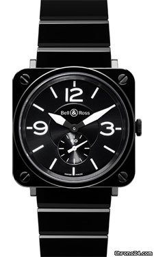 Bell & Ross BR-S Quartz Black Ceramic