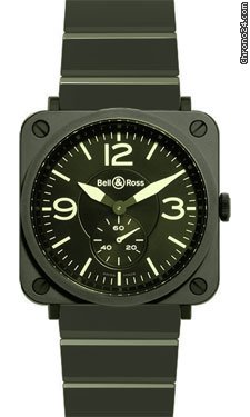 Bell & Ross BR-S Quartz Military Ceramic