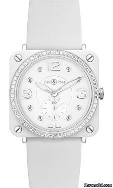 Bell & Ross BR-S Quartz White Ceramic Phantom