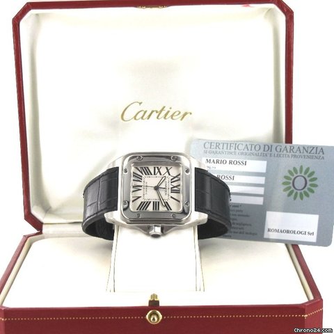 replica Cartier Santos 100 XXL WATCHES 1 