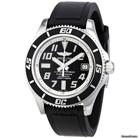 Breitling SuperOcean Abyss 42 Automatic Rubber Mens Watch A1736402-BA29BKPT