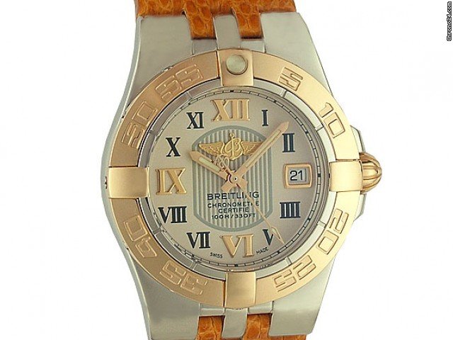 Breitling Galactic Stahl/Rosegold 30mm