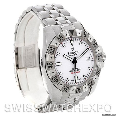 Tudor Rolex Tudor Sport Mens Hydronaut Ii Steel Watch 20020