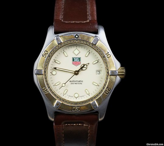 TAG Heuer Professional Mens 18k/SS