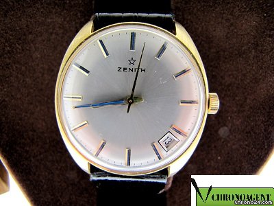 Zenith Oro Giallo 18Kt Nuovo Box & Paper
