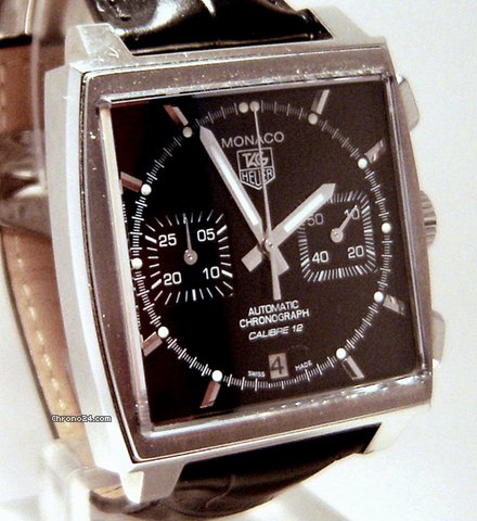 replica TAG Heuer MONACO CAL. 12 CRONO AUTOMATICO ACCIAIO CW2110 WATCHES 1 