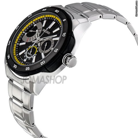 Seiko Multi-Function Quartz Stainless Steel Mens Watch SNT023P1 WATCHES 2