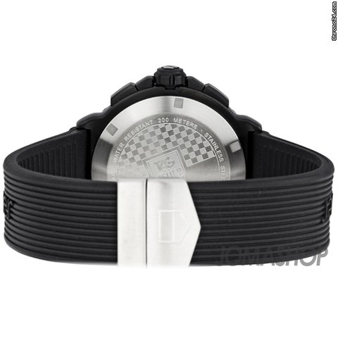 replica TAG Heuer Formula 1 Black Dial Black Rubber Mens Watch CAU1114.FT6024 WATCHES 1 