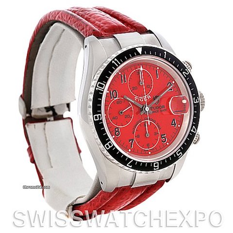 Tudor Tiger Woods Chronograph Steel Watch 79270
