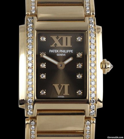 replica Patek Philippe Twenty 4 Diamonds 18k Rose Gold [ON HOLD] WATCHES 1 