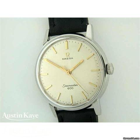 Omega Seamaster 600 steel manual on strap