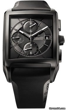 Maurice Lacroix Pontos Rectangulaire Chronographe Full Black