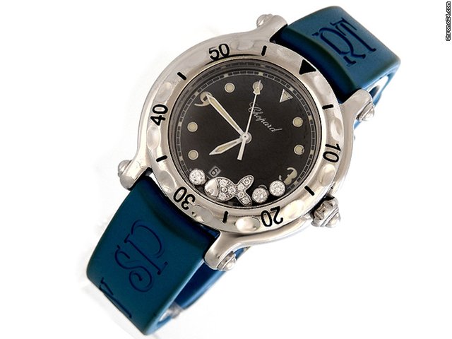 Chopard "Happy Sport", Edelstahl/Kautschuck