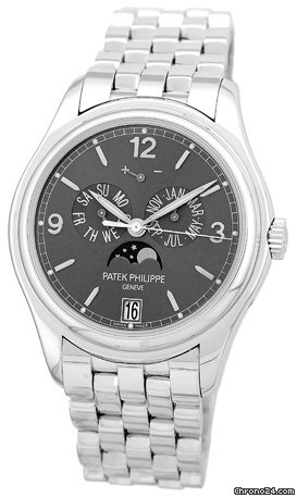 Patek Philippe Gent's 18K White Gold  Ref # 5146 G Annual Calendar