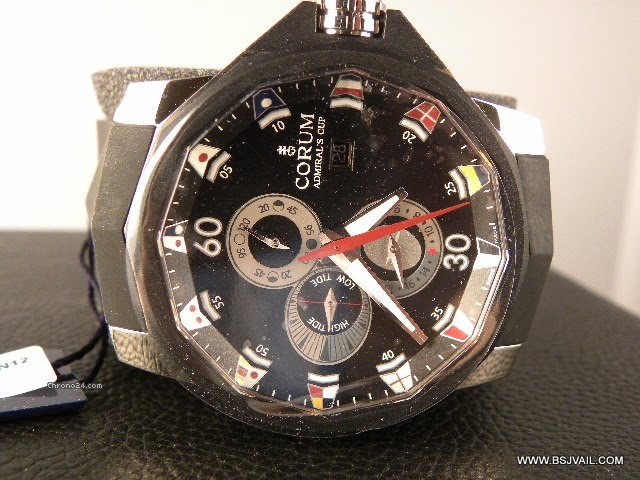 Corum ADMIRAL'S CUP  TIDES 48mm CHRONOGRAPH ON STRAP