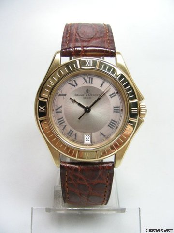 Baume & Mercier Classique or jaune/yellow gold lunette chiffres romains