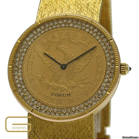 Corum Double Eagle 18K.Gold