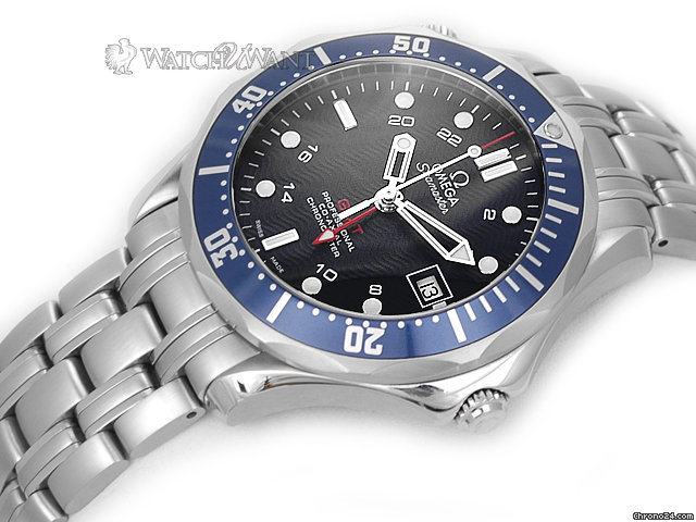 replica Omega Seamaster Professional 300m Co-Axial GMT James Bond  - Ref. 2535.80.00 - 41mm Stainless Steel - Boxes/Papers 100% Complete & Purchased July 2011 WATCHES 1 