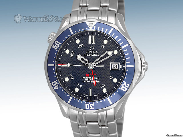Omega Seamaster Professional 300m Co-Axial GMT James Bond  - Ref. 2535.80.00 - 41mm Stainless Steel - Boxes/Papers 100% Complete & Purchased July 2011