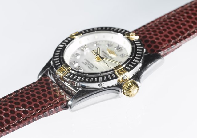 replica Breitling Callistino Stahl / Gold / Diamantblatt WATCHES 1 
