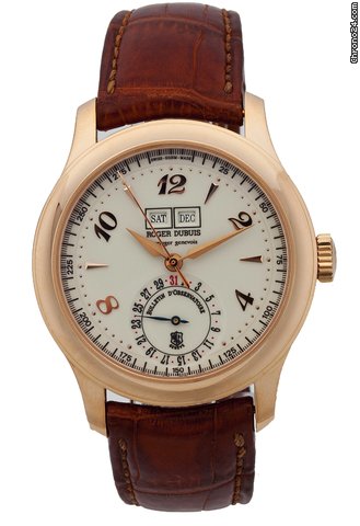 Roger Dubuis Rose Gold Hommage Triple Calendar H40