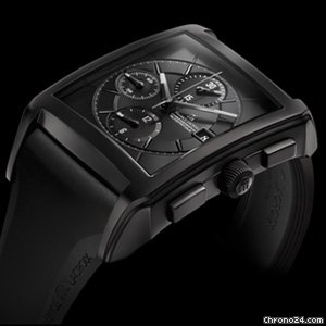 Maurice Lacroix PONTOS RECTANGULAIRE FULL BLACK - 100 % NEW