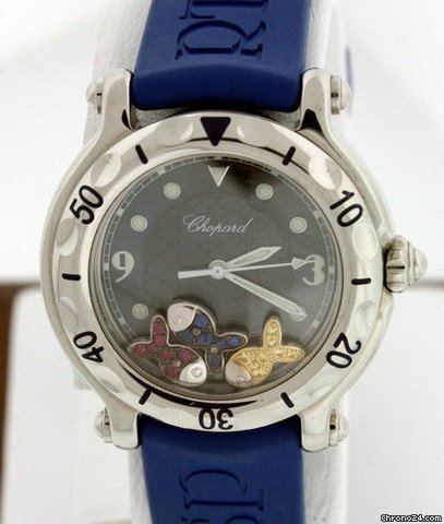 replica Chopard Happy Fish 27/8921-402 Pre-Owned WATCHES 1 