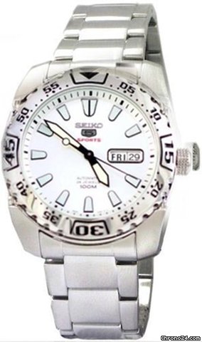 Seiko Series 5 Automatic Stainless Steel Mens Watch SRP163K1