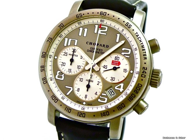 Chopard Mille Miglia, "Racing Silver" Chronograph