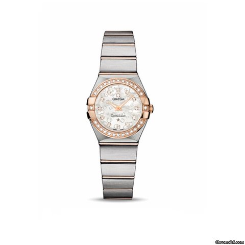 Omega Constellation Brushed Quartz, 123.25.24.60.55.009