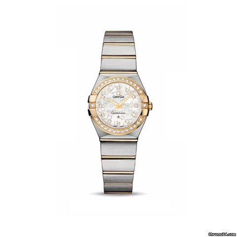 Omega Constellation Brushed Quartz, 123.25.24.60.55.010