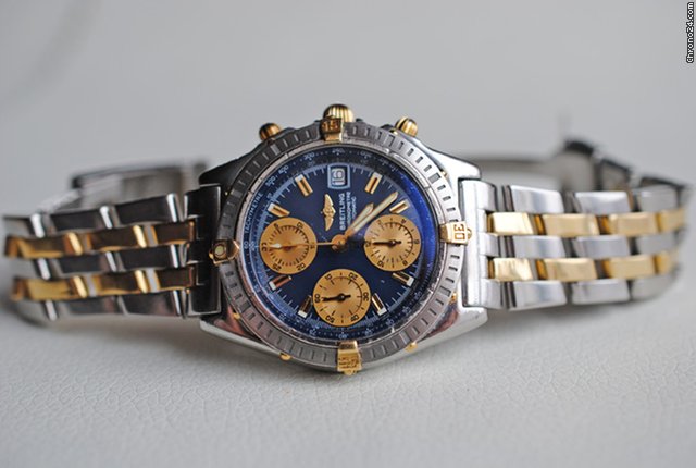 Breitling Chronomat Stahl/Gold B 13352 aus 2003