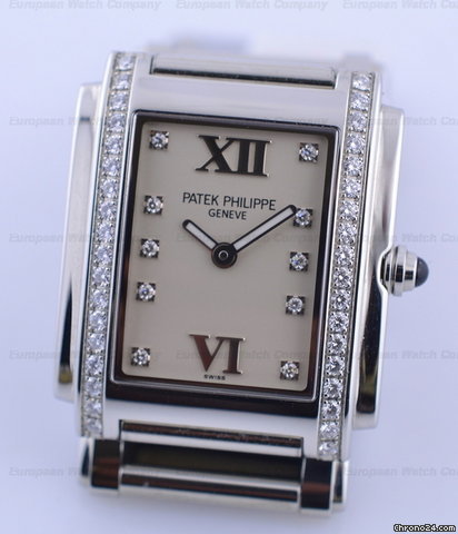 Patek Philippe Twenty-4 4910 SS/SS Cream Dial