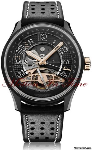 Jaeger-LeCoultre Amvox3 Tourbillon GMT Black & Rose Gold Limited 300 Pieces