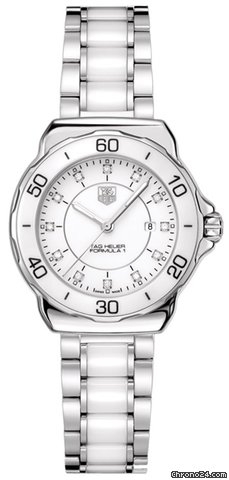TAG Heuer Formula 1 Steel and Ceramic Diamond Dial 32mm