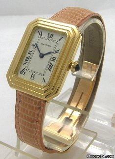 Cartier Square Damenuhr 18 Karat Gold
