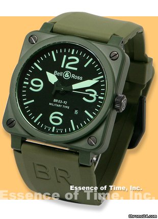 Bell & Ross BR03-92 Military Type Instrument Ceramic