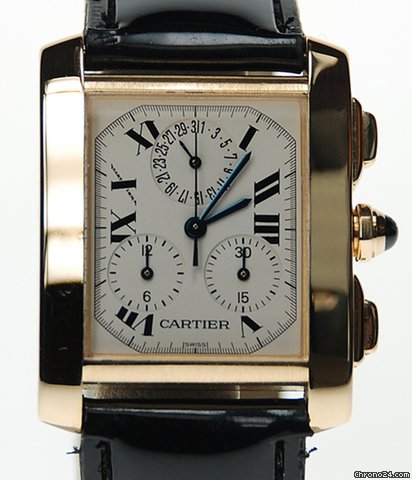Cartier TANK FRANCAISE 18K Y/G W5000556