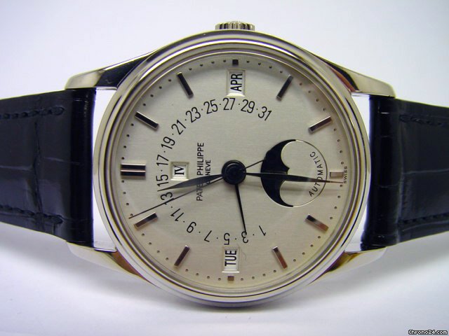 Patek Philippe rare 5050 Retrograd Date QP - Wei gold