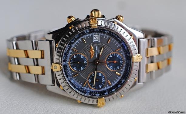 Breitling Chronograph Stahl/Gold Ref. B 13050-1
