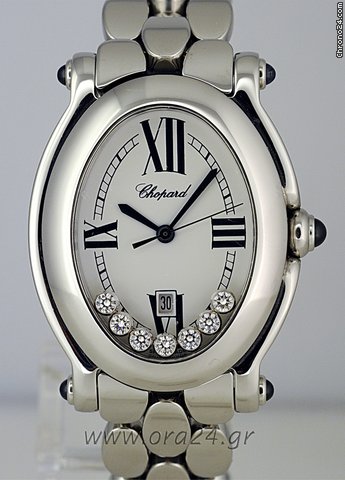 Chopard Happy Sport Oval 7 Floating Diamonds