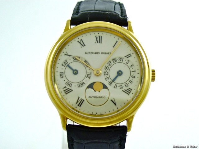 replica Audemars Piguet Day-Date, Moon-Phase, 18k Yellow Gold WATCHES 1 