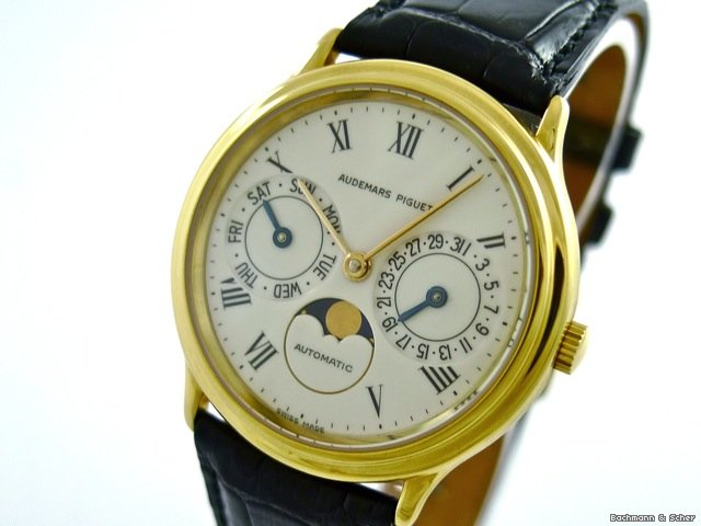 Audemars Piguet Day-Date, Moon-Phase, 18k Yellow Gold