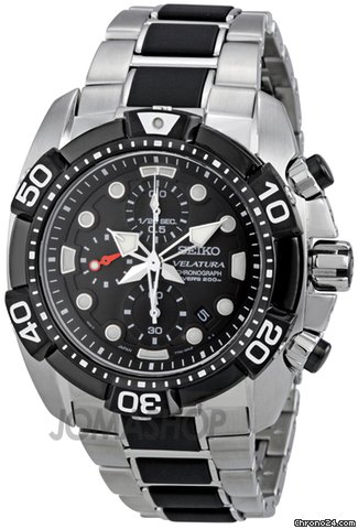 Seiko Velatura Dive Chronograph Mens Watch SNDA59