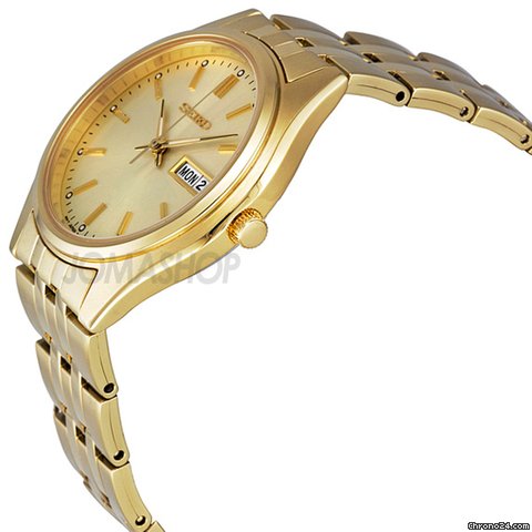 Seiko Gold-tone Stainless Steel Mens Watch SGGA18 WATCHES 2