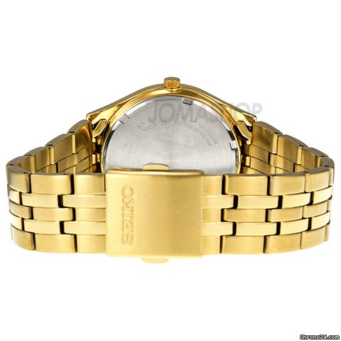replica Seiko Gold-tone Stainless Steel Mens Watch SGGA18 WATCHES 1